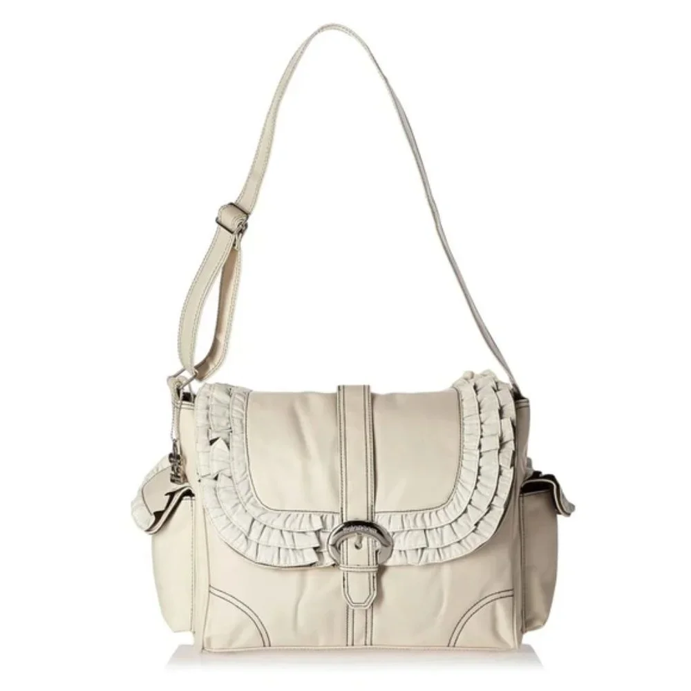 Kalencom Water Resistant Coated Diaper Bag with Magnetic Buckle  NWT